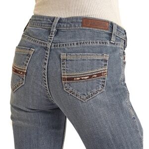 Rock & Roll Denim Bootcut Women's Jeans 28"x34"
